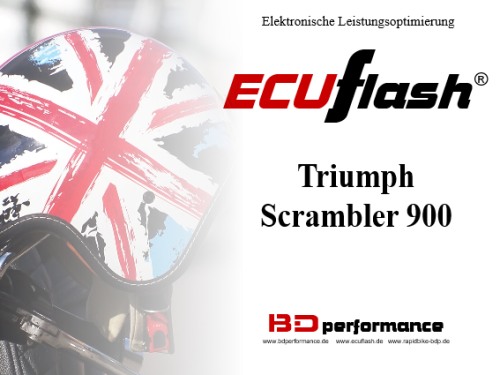 ECUflash - Triumph Scrambler 900, Euro 3 und Euro 4 - siehe bitte Details