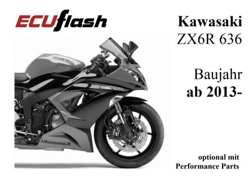 ECUflash KAW ZX6R 636 BJ 2013-2018