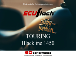 ECUflash - HD TOURING Blackline 1450