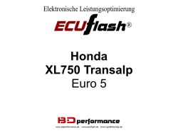 ECUflash Honda XL750 Transalp Euro 5 - siehe Details