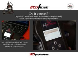 ECUflash mit My Genius Audi - Preis auf Anfrage